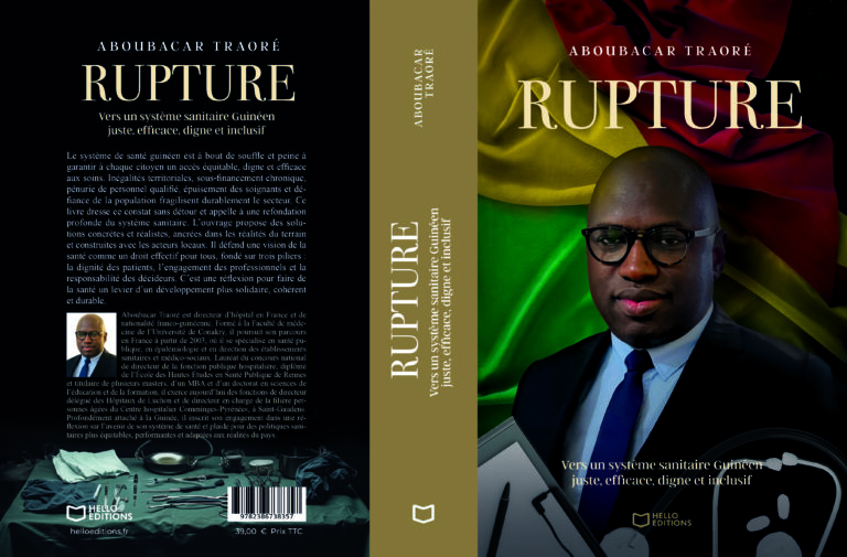 Couverture du livre Rupture d’Aboubacar Traoré