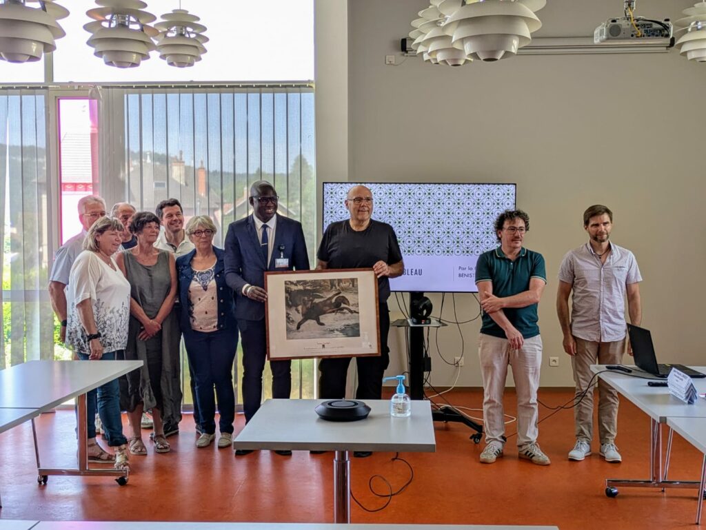 remise du tableau photo 2